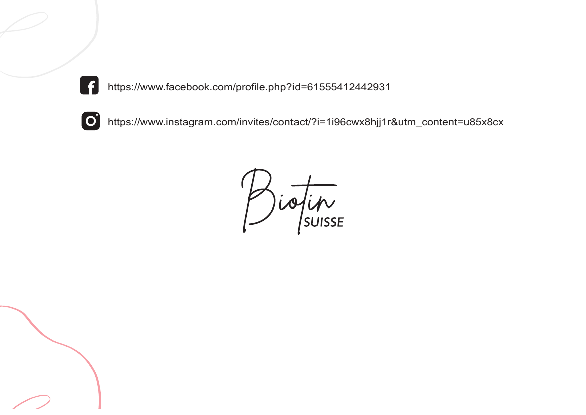 Ghid Tricologie — contact Biotin Suisse