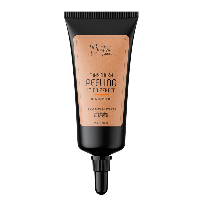 Masca peeling igienizanta Biotin Suisse 75 ml